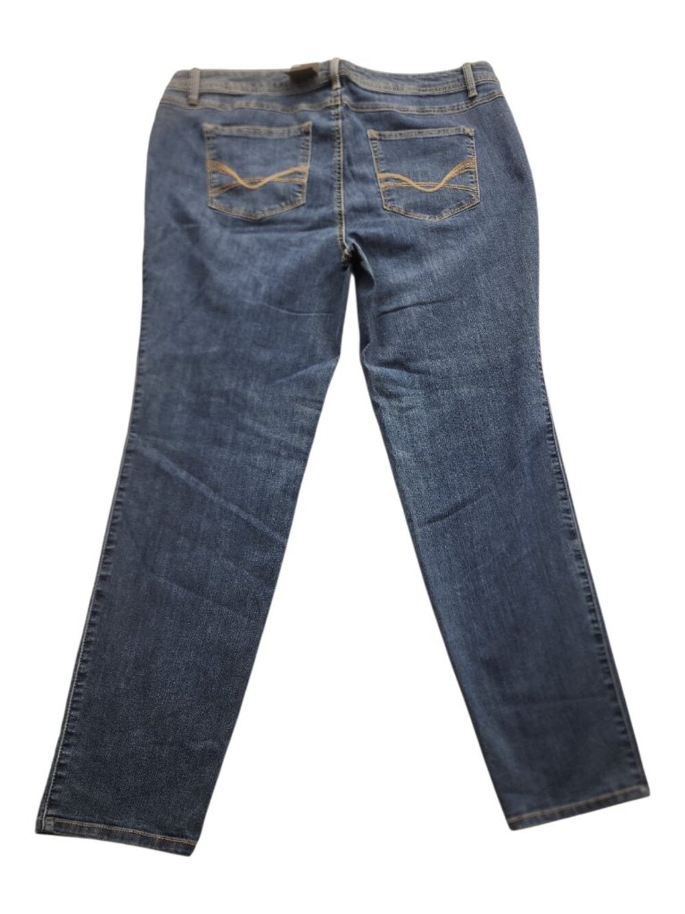 Plus Size 20 Skinny Jeans Roz Ali Stretch Denim Mid Rise Ankle NWT Dressbarn - Picture 3 of 16